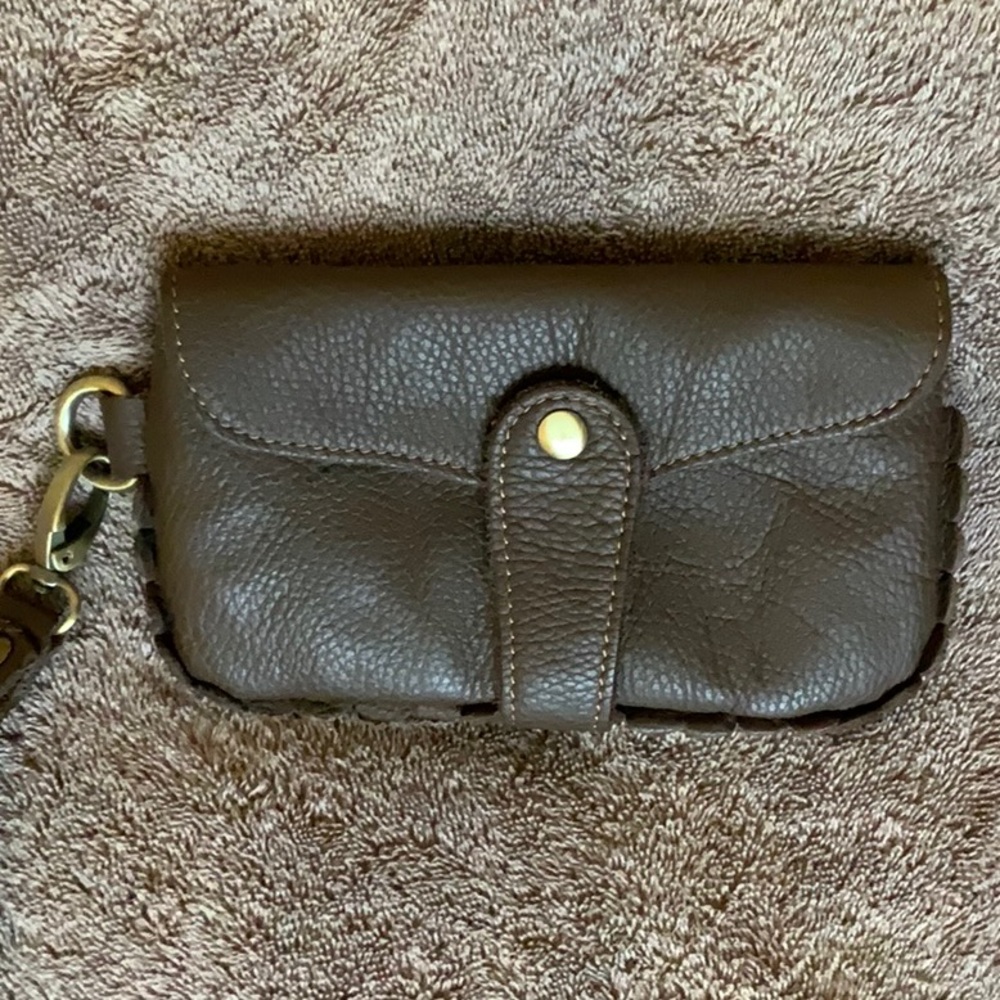 VERY NICE LEATHER HAND MINI BAG. A Western look. - Picture 2 of 11